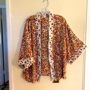 Kimono Type Jacket looks great over a tank